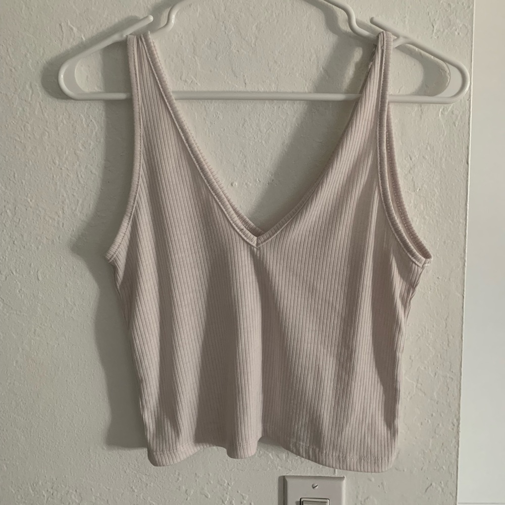 White crop top